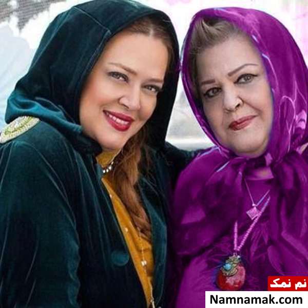 بازیگران و هنرمندان اراکی پروین قائم مقامی بازیگر اراکی و دخترش بهاره