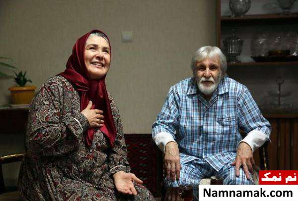 بیوگرافی بهمن زرین پور و همسرش مینا جعفرزاده آفرین عبیسی و زنده یاد بهمن زرین پور در فیلم خانم سادات