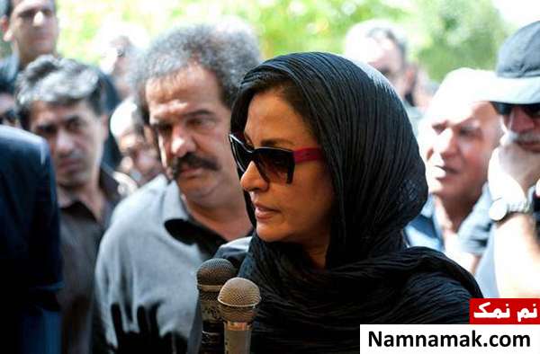 بیوگرافی بهمن زرین پور و همسرش مینا جعفرزاده حضور مریلا زارعی در تشییع پیکر بهمن زرین پور