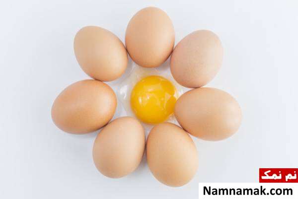 ماسک سفیده تخم مرغ