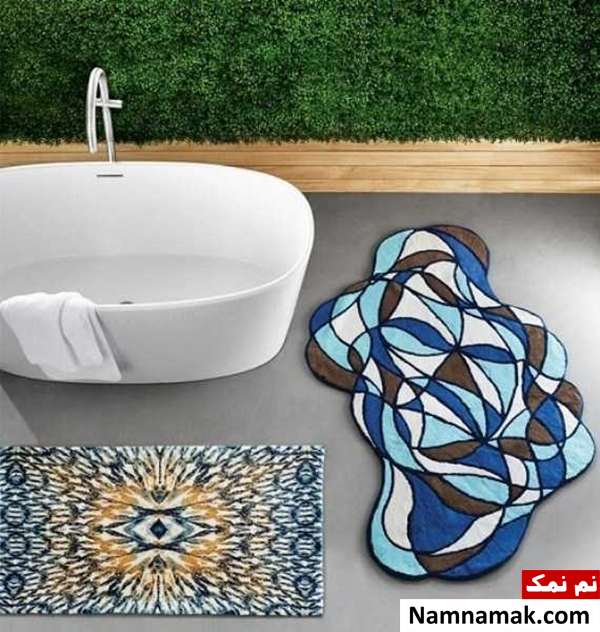 مدلفرش حمام و دستشویی عروس