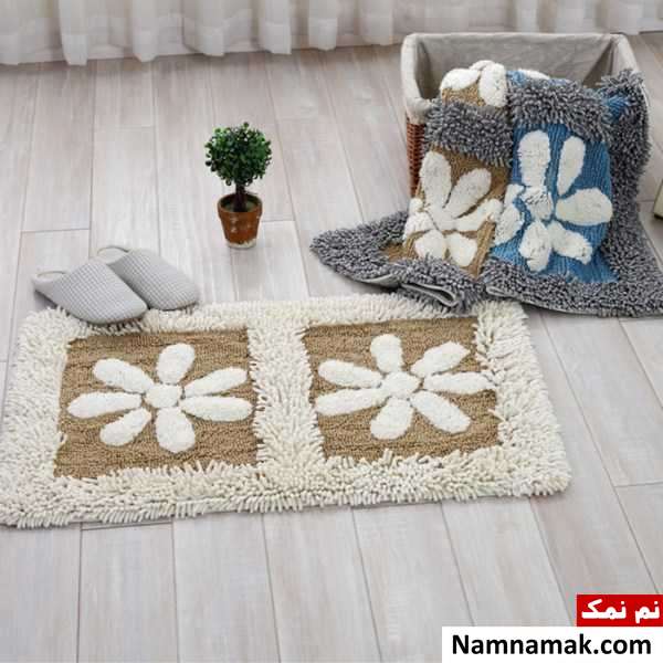 جدیدترین مدل پادری حمام و دستشویی عروس