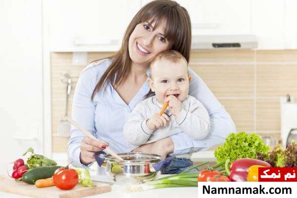 تغذیه پس از زایمان رژیم غذایی مناسب بعد از زایمان