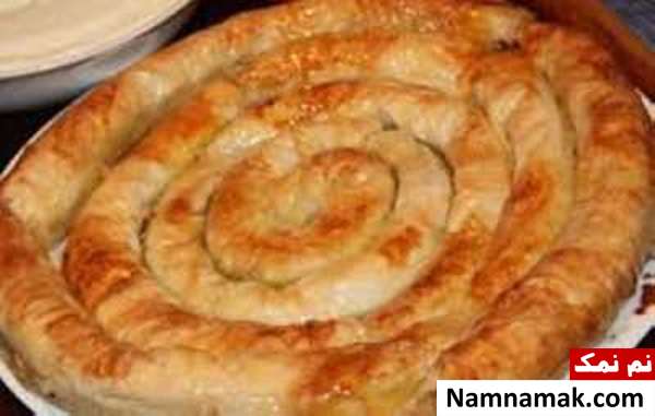 محنشا (شیرینی بادامی) دستور پخت محنشا (شیرینی بادامی)