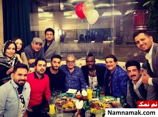 بازیگران سینما و فوتبالیست ها بازیگران سینما و فوتبالیست ها در تولد ابراهیم کوخایی