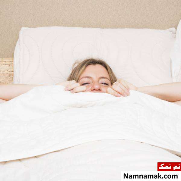 زمان خوابیدن بدن