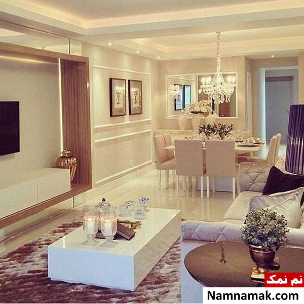 چیدمان منزل کوچک و مدرن