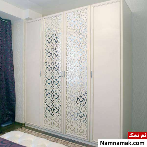 ایده آینه کاری روی کمد