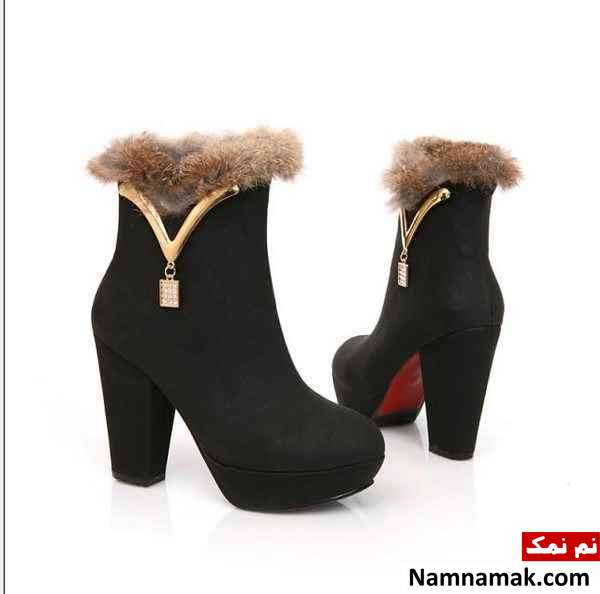 مدل پوتین خزدار مجلسی