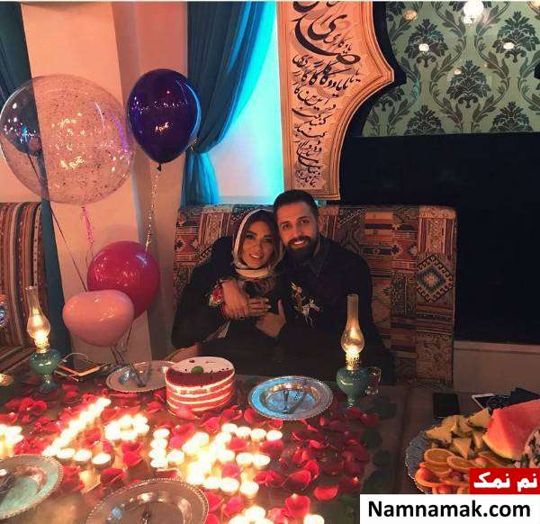 محسن افشانی عکس محسن افشانی و همسرش