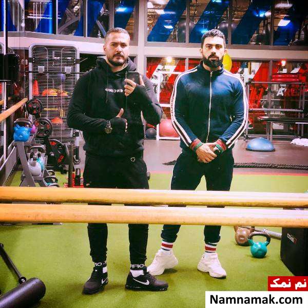 عکسی از میلاد کی مرام در باشگاه محسن میری