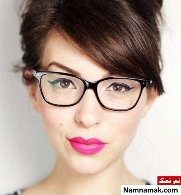 خط چشم عینکی ها خط چشم برای خانم های عینکی