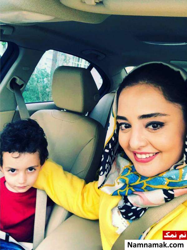 نرگس محمدی عکس نرگس محمدی و برادرزاده اش