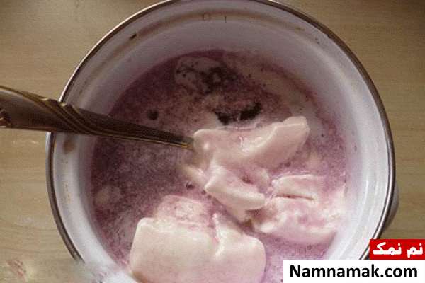 ژله با بستنی