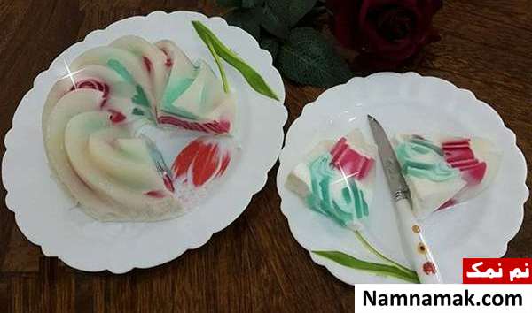 طرز تهیه ژله رولی قالبی
