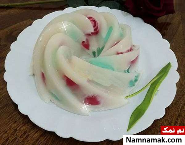 طرز تهیه ژله رولی قالبی