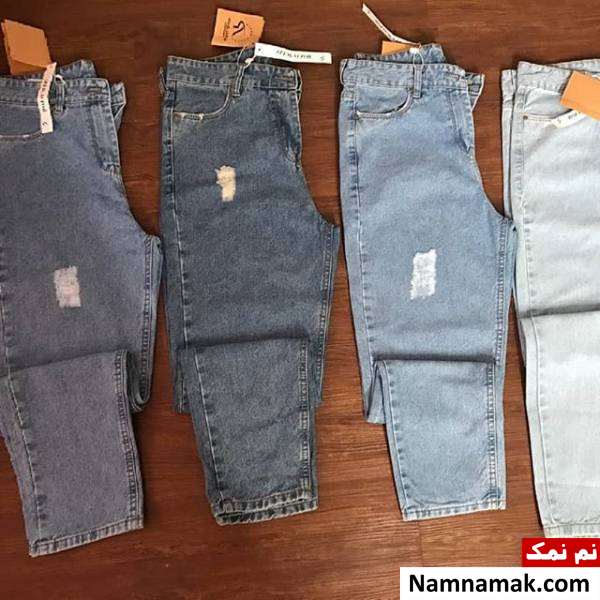 شلوار جین قد نود شلوار جین قد نود دخترانه