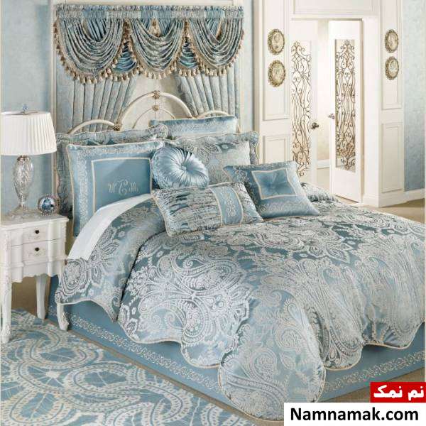 روتختی دونفره آبی رنگ و زیبا