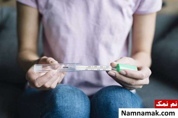 تب بدن بالا رفتن تب بدن