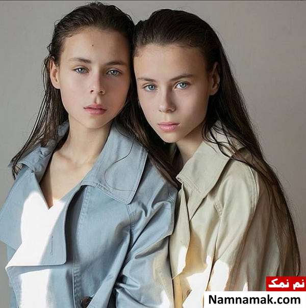 خواهران دوقلویی که علاقه به مدلینگ شدن داشتند