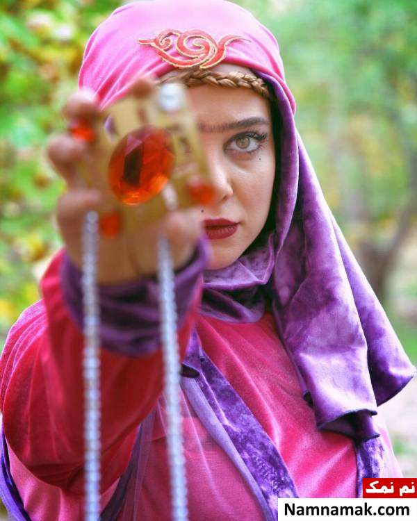 الناز حبیبی عکسی از الناز حبیبی در سریال هشتگ خاله سوسکه
