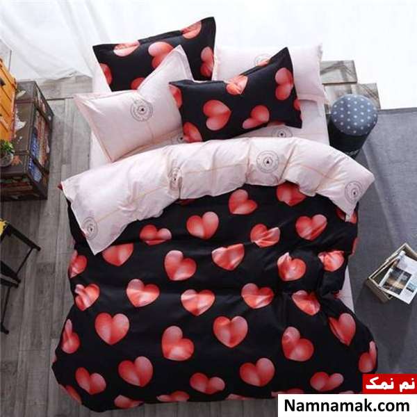 روتختی دخترانه جوان طرح قلب