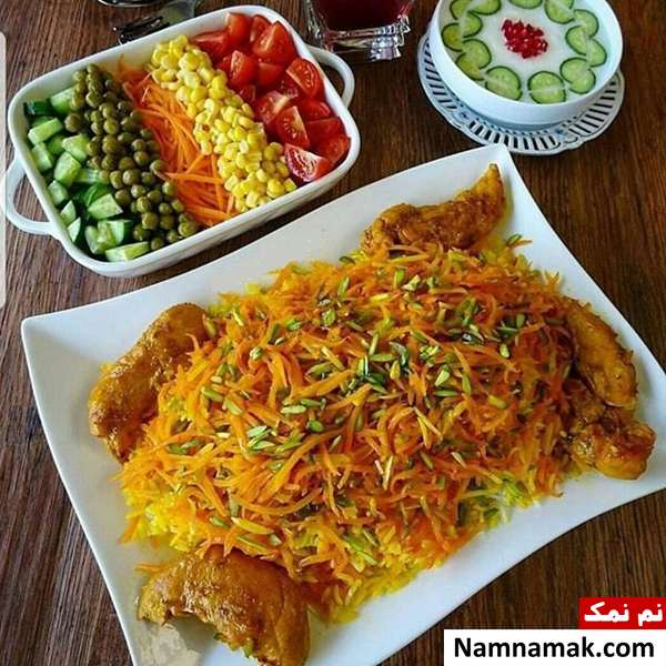 تفاوت های مرصع پلو و شیرین پلو طرز تهیه شیرین پلو خوشمزه