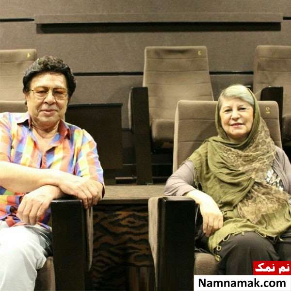 شهلا ناظریان و همسرش حسین عرفانی