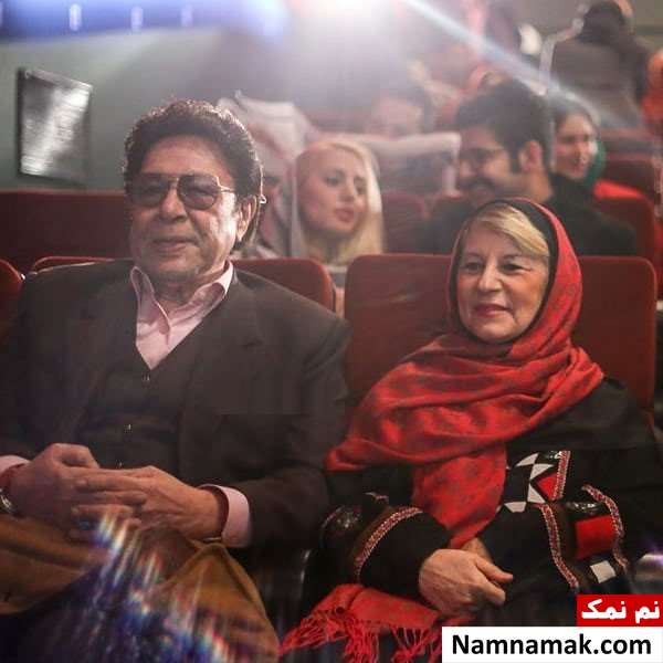 شهلا ناظریان و همسرش حسین عرفانی