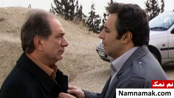 فرهاد اصلانی و آتیلا پسیانی در سریال راه بی پایان
