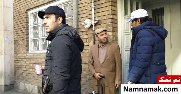 محمدجواد حسینی در پشت صحنه سریال سه شنبه 14 جولای