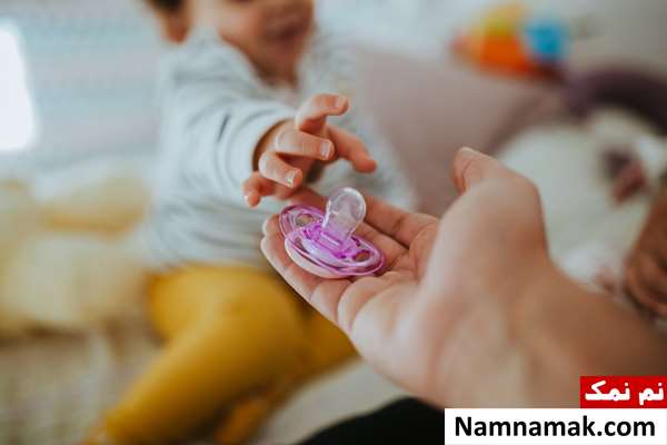 تجربیات از پستانک گرفتن