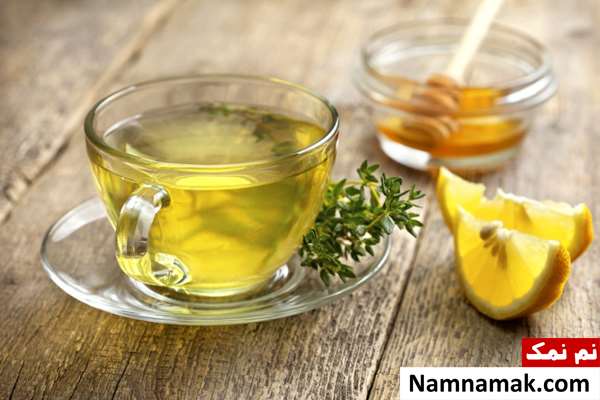 طرز تهیه چای سبز و آویشن برای لاغری