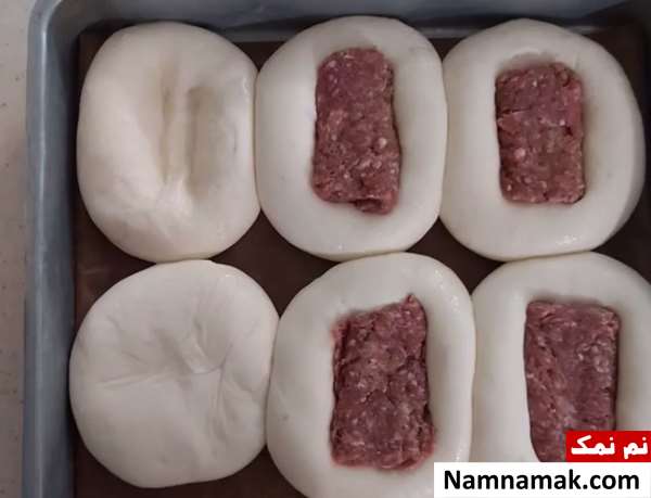 لقمه برگر