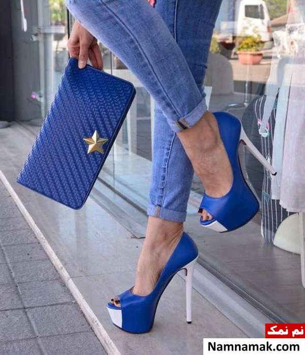 ست کیف و کفش پاشنه بلند مجلسی 