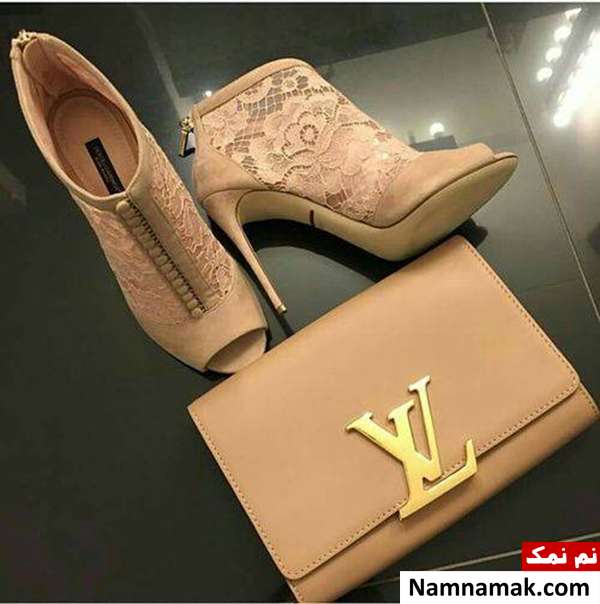 ست کیف و کفش پاییزه برند معروف