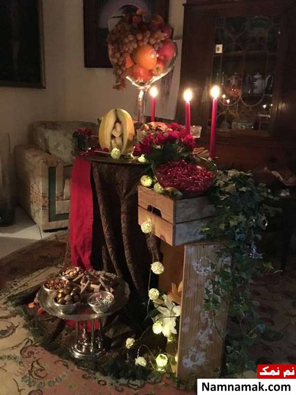 تزیین وسایل شب یلدا امسال