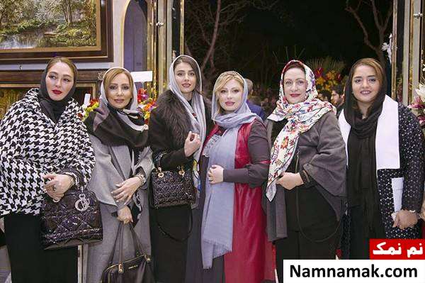 نیوشا ضیغمی عکسی از نیوشا ضیغمی در کنار خواهرش روشا