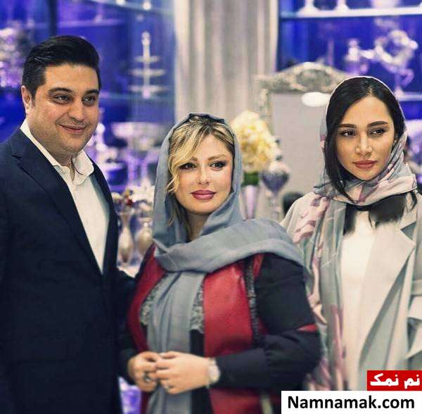 نیوشا ضیغمی نیوشا ضیغمی و همسرش