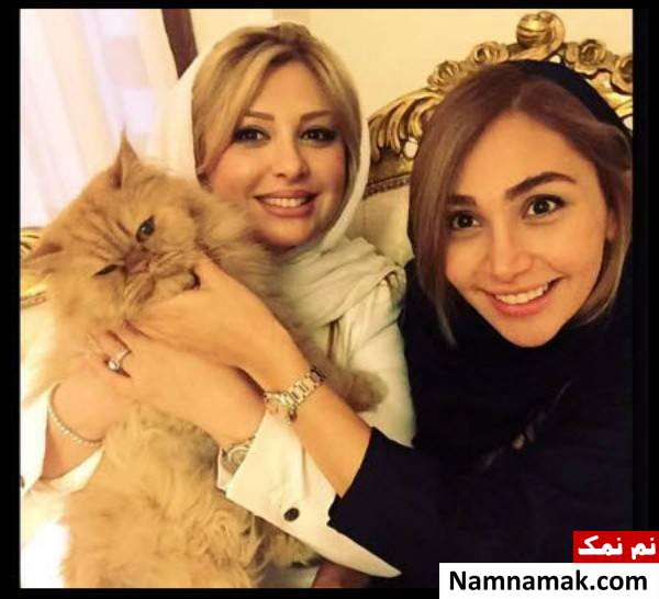 نیوشا ضیغمی و خواهرش عکسی از نیوشا ضیغمی در کنار خواهرش روشا