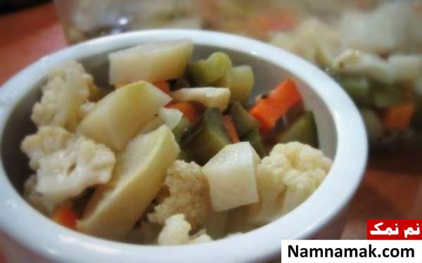 طرز تهیه شور مخلوط