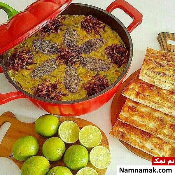 طرز تهبه آش سبزی شیرازی ساده بدون گوشت طرز تهبه آش سبزی شیرازی ساده بدون گوشت