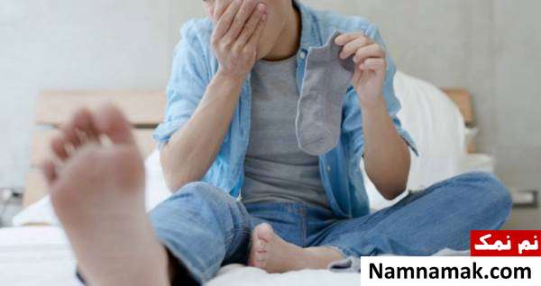 عادت عجیب بو کردن جوراب