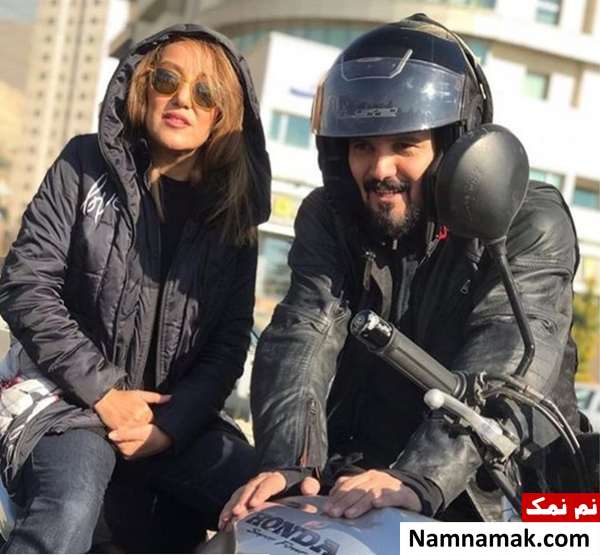 کامبیز دیرباز و پانته آ بهرام در یک فیلم 