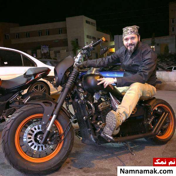 کامبیز دیرباز و موتور محبوبش