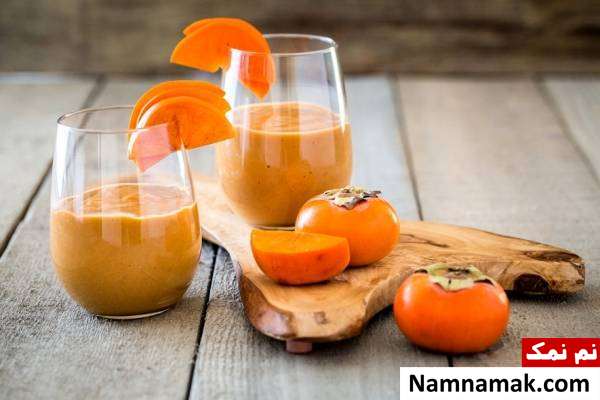 طرز تهیه دسر خرمالو بدون ژلاتین