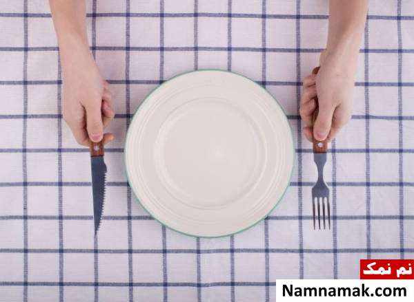 تند خوردن غذا عوارض با عجله غذا خوردن