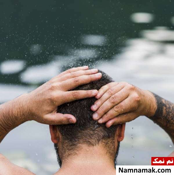 چگونگی شستن موی سر