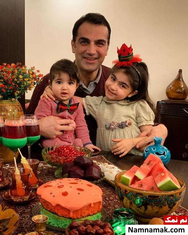 کوروش سلیمانی و فرزندانش مهرآفرین و بزرگمهر