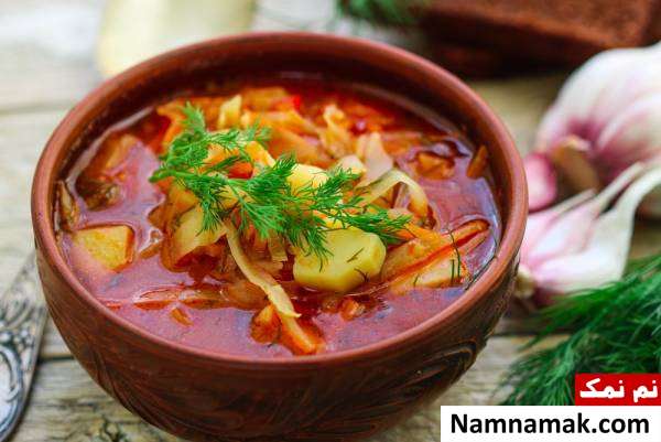 رژیم سوپ کلم رژیم لاغری سوپ کلم